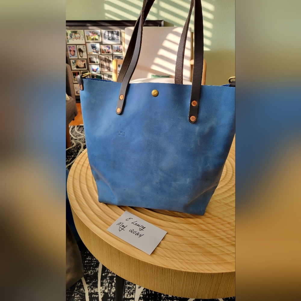 KMM & Co tote in sapphire